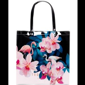 Ted Baker London Orchid Wonderland Large Icon Bag